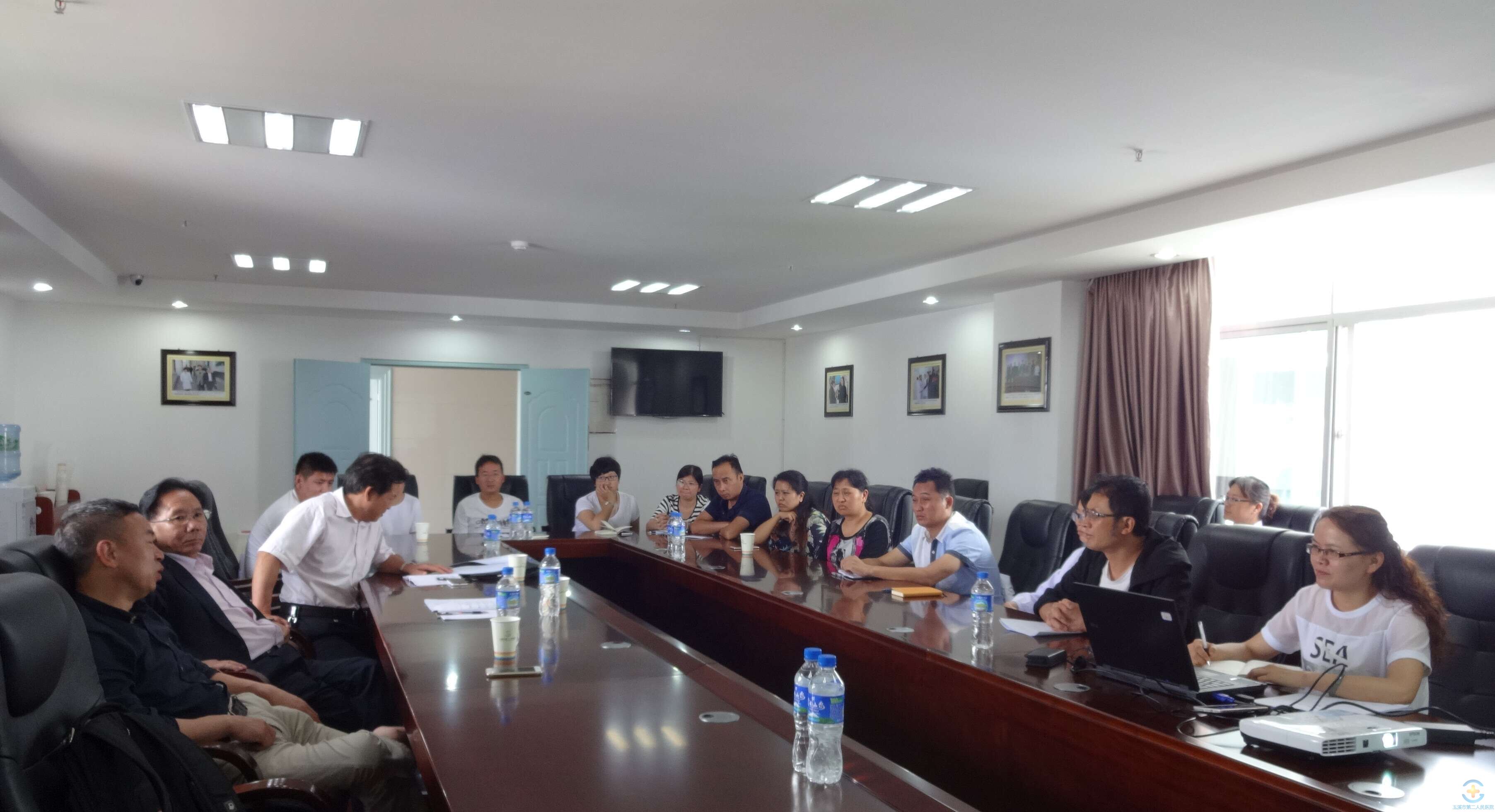 省卫计委督导组到我院进行精神科医师转岗培训项目督导检查