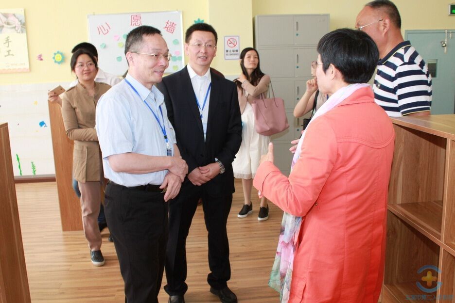 全国精神卫生综合管理试点工作督导组到我院进行督查