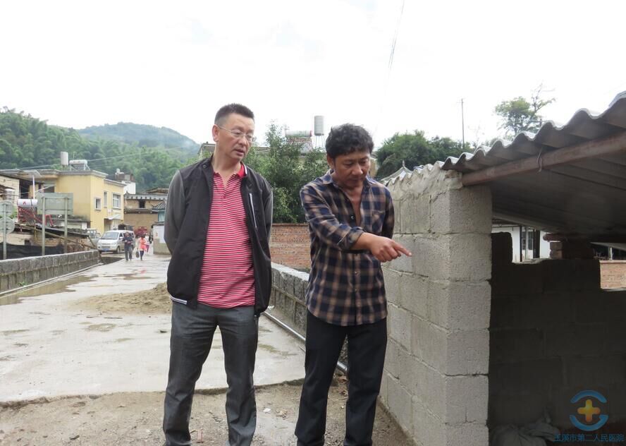 我院完成“挂包帮”定点扶贫回访工作