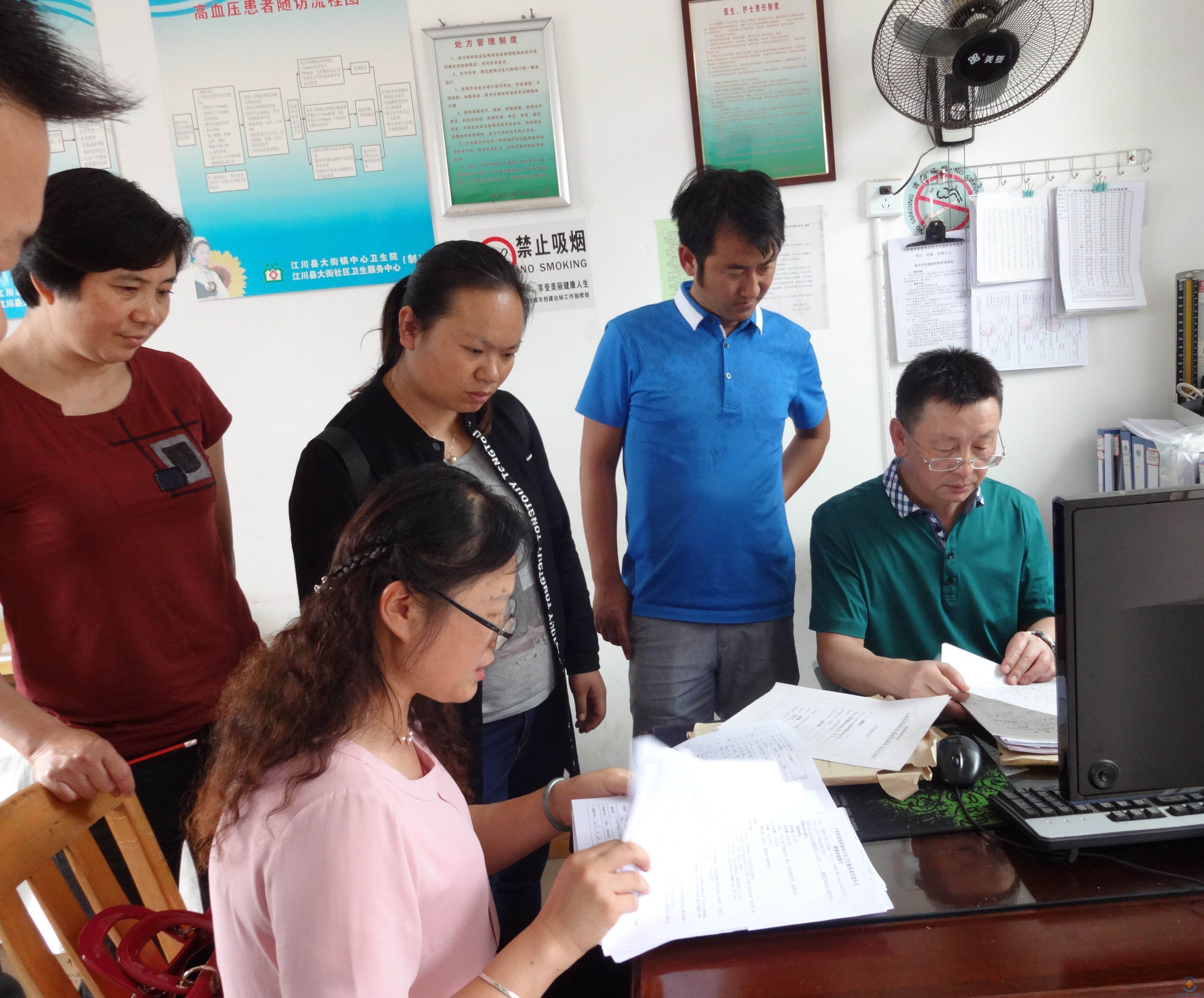 加强督导 提升能力 ---我院领导指导江川区精神卫生工作 